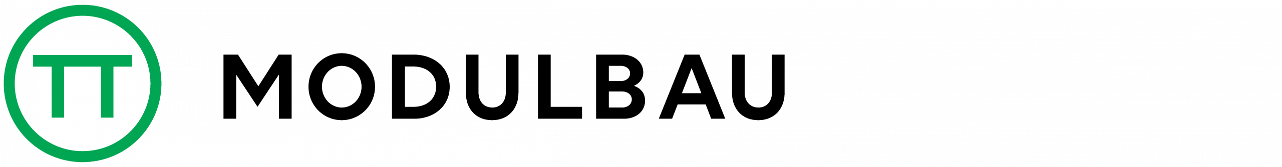 Logo TT Modulbau in grün & schwarz